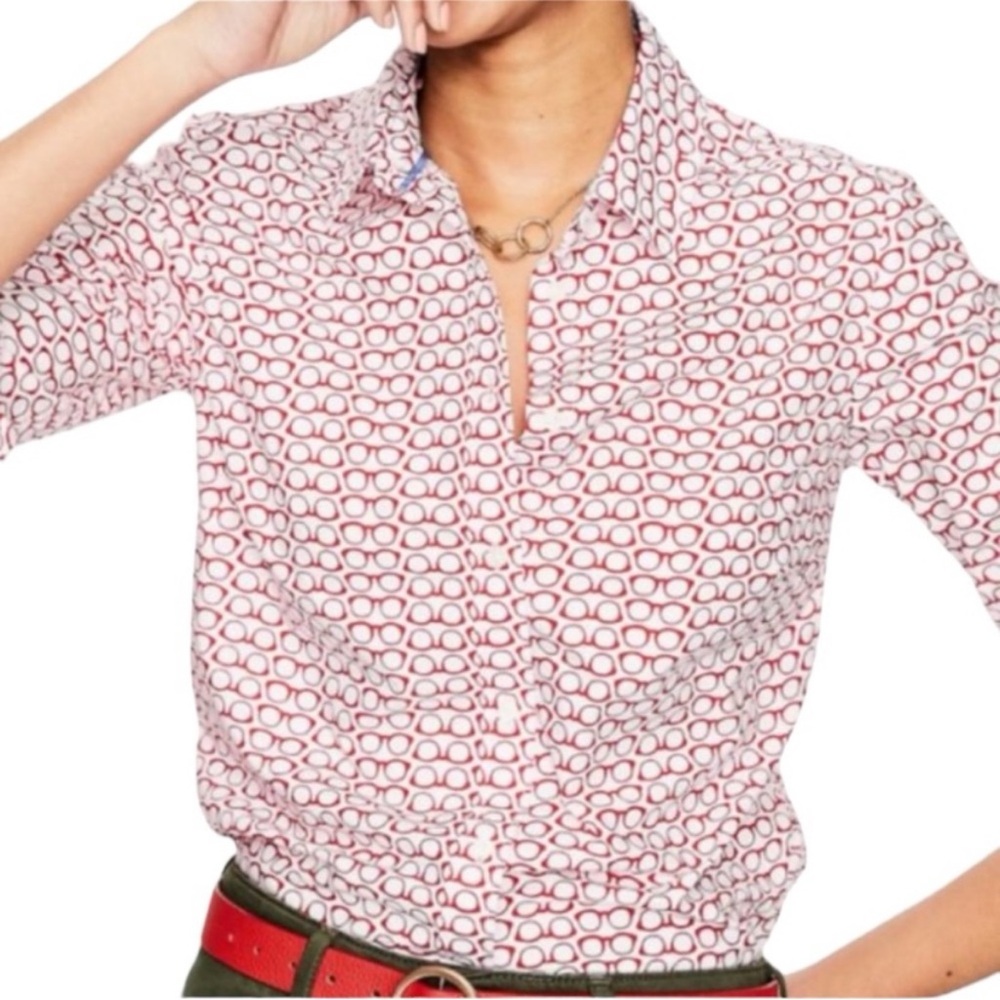 Boden women’s top size 16 100% Cotton Whimsical